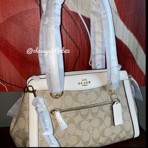 New Coach signature satchel